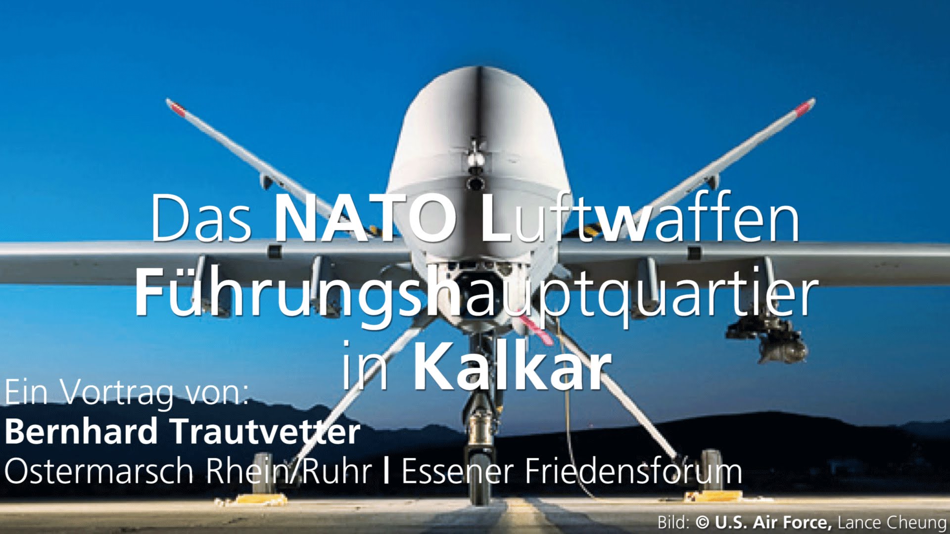 Das NATO Luftwaffen Führungshauptquartier in Kalkar